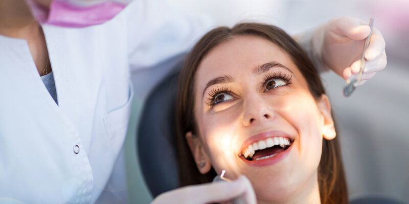 woman during Periodontal disease dentist appointment at Peter Family & Cosmetic Dentistry in Independence, Kentucky